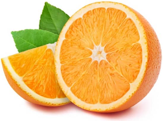 frutas de color naranja