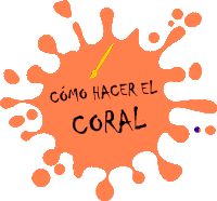 Cómo hacer el color coral